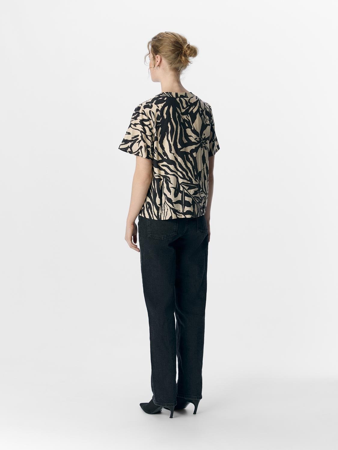 OBJKARINA Top - Sandshell - VERO MODA & VILA Bergvik